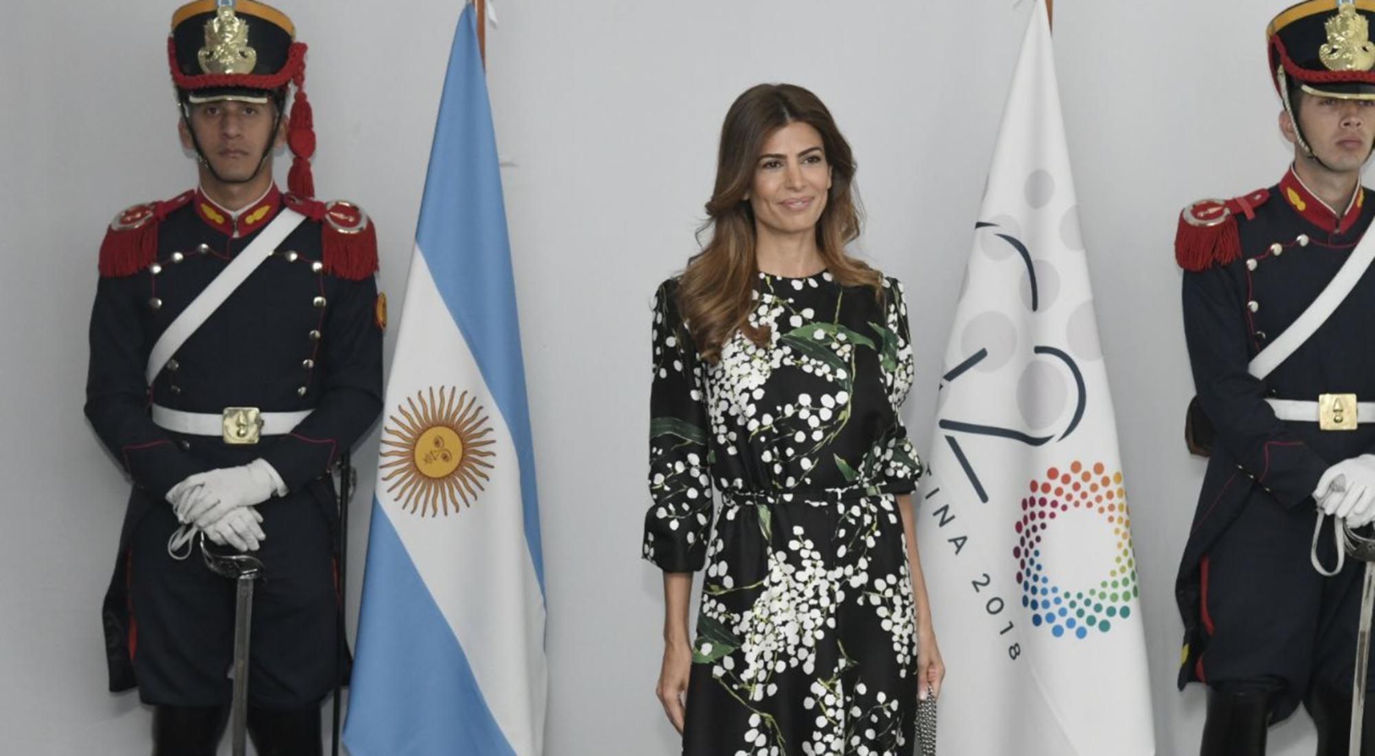 Las primeras damas en un evento del g20