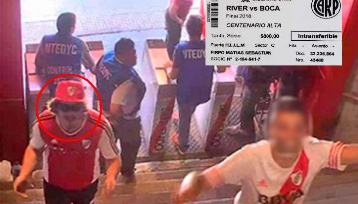firpo socio river agresion micro boca NA