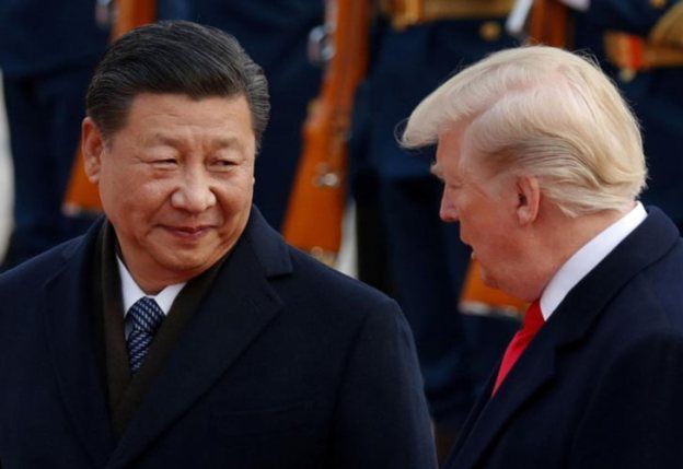 Xi Jinping y Trump G20