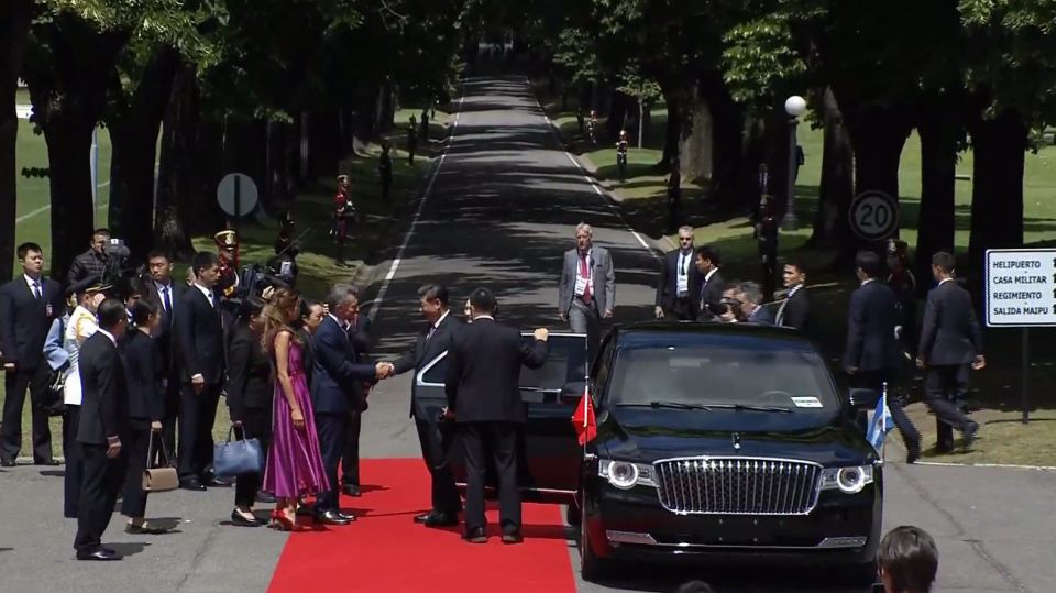 Macri recibió al presidente chino Xi Jinping.