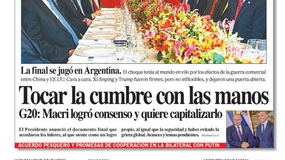 PERFIL del domingo 2 de diciembre de 2018: