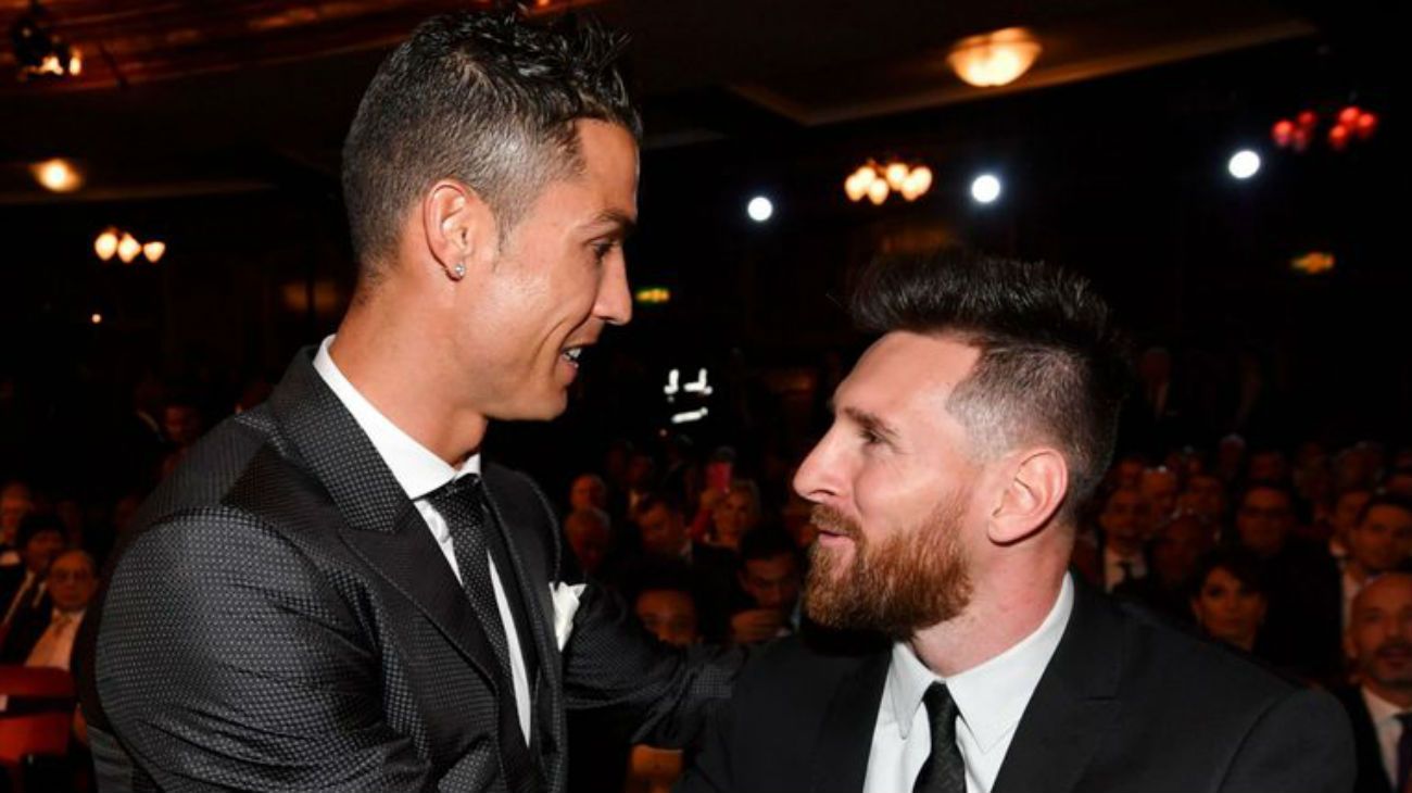 Cristiano Ronaldo y Lionel Messi irían al Bernabeu para ver la final de la Libertadores.