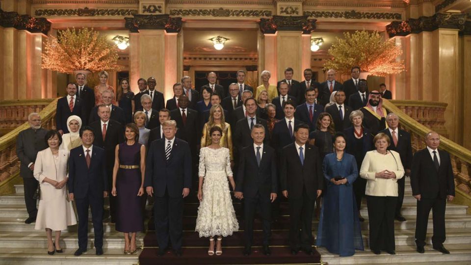 Los presidentes del mundo en el G20