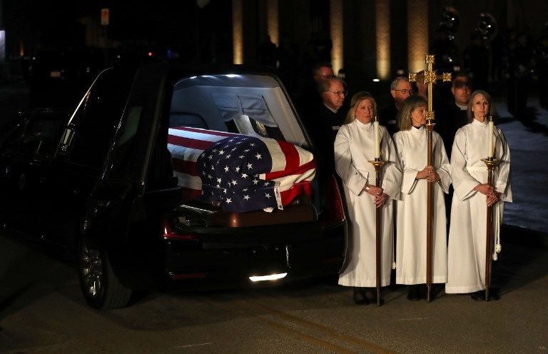 El mundo político estadounidense e internacional se despidió hoy del ex presidente George H.W. Bush, en una ceremonia fúnebre celebrada en la Catedral Nacional de Washington.