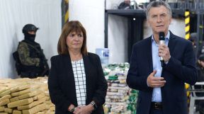 Patricia Bullrich y Mauricio Macri