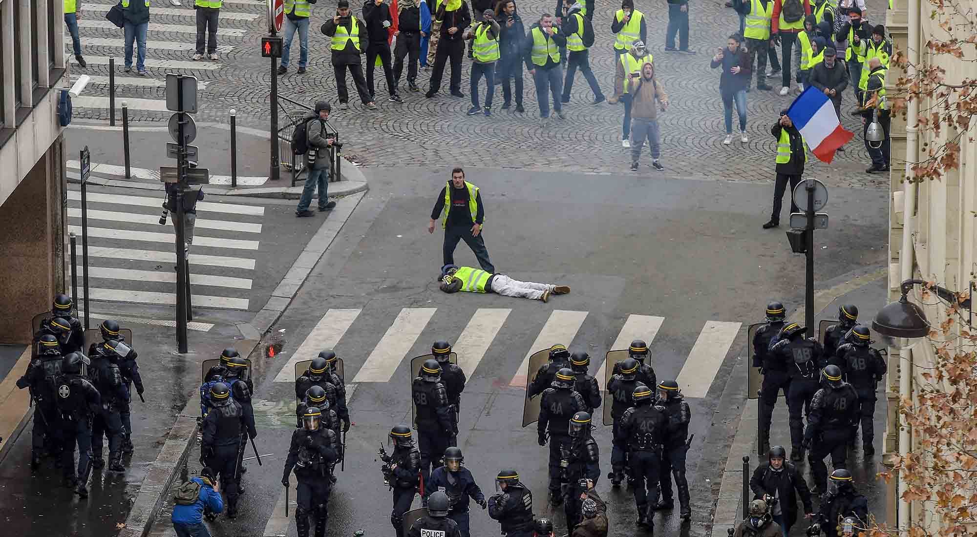 Manifestaciones en Francia