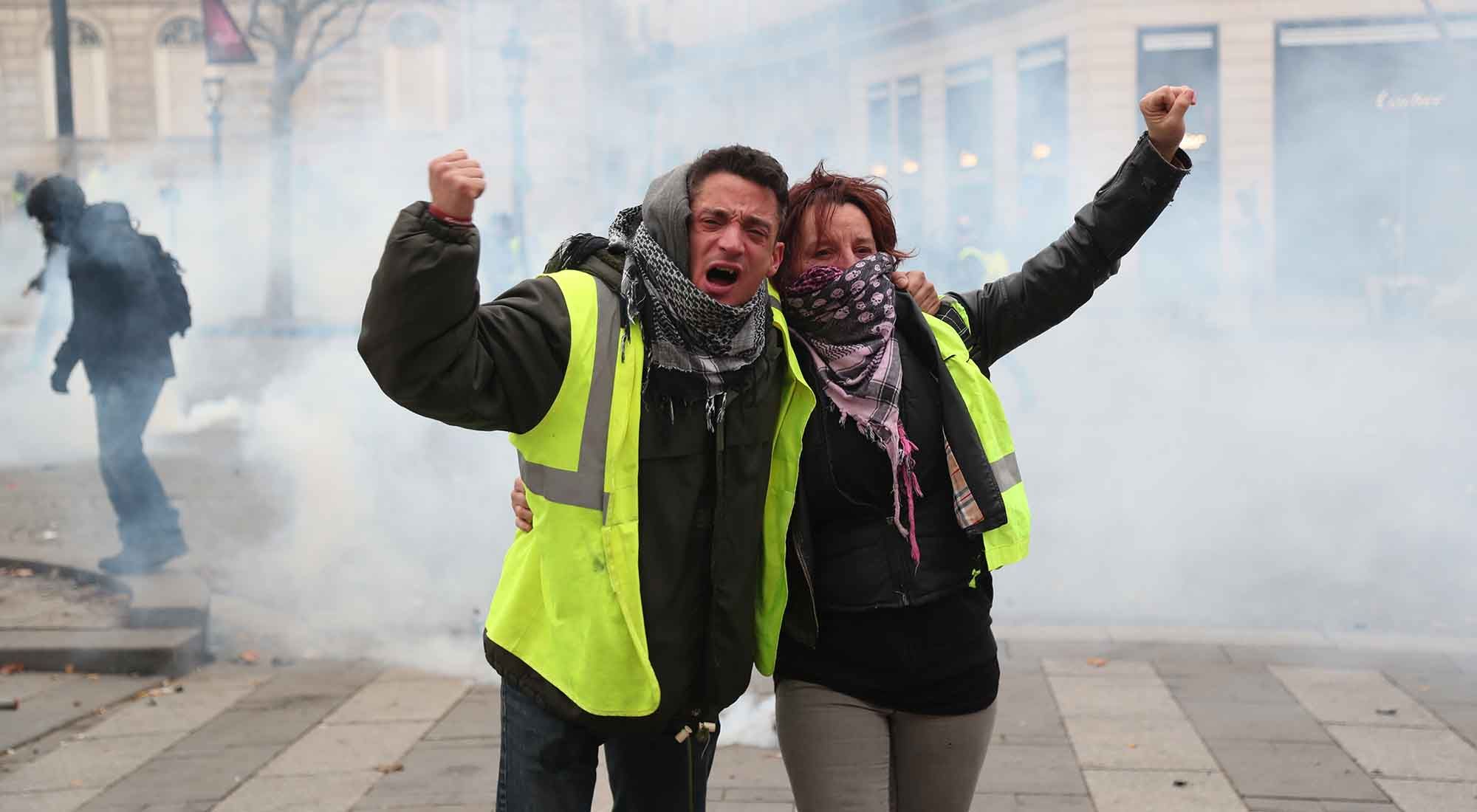 Manifestaciones en Francia