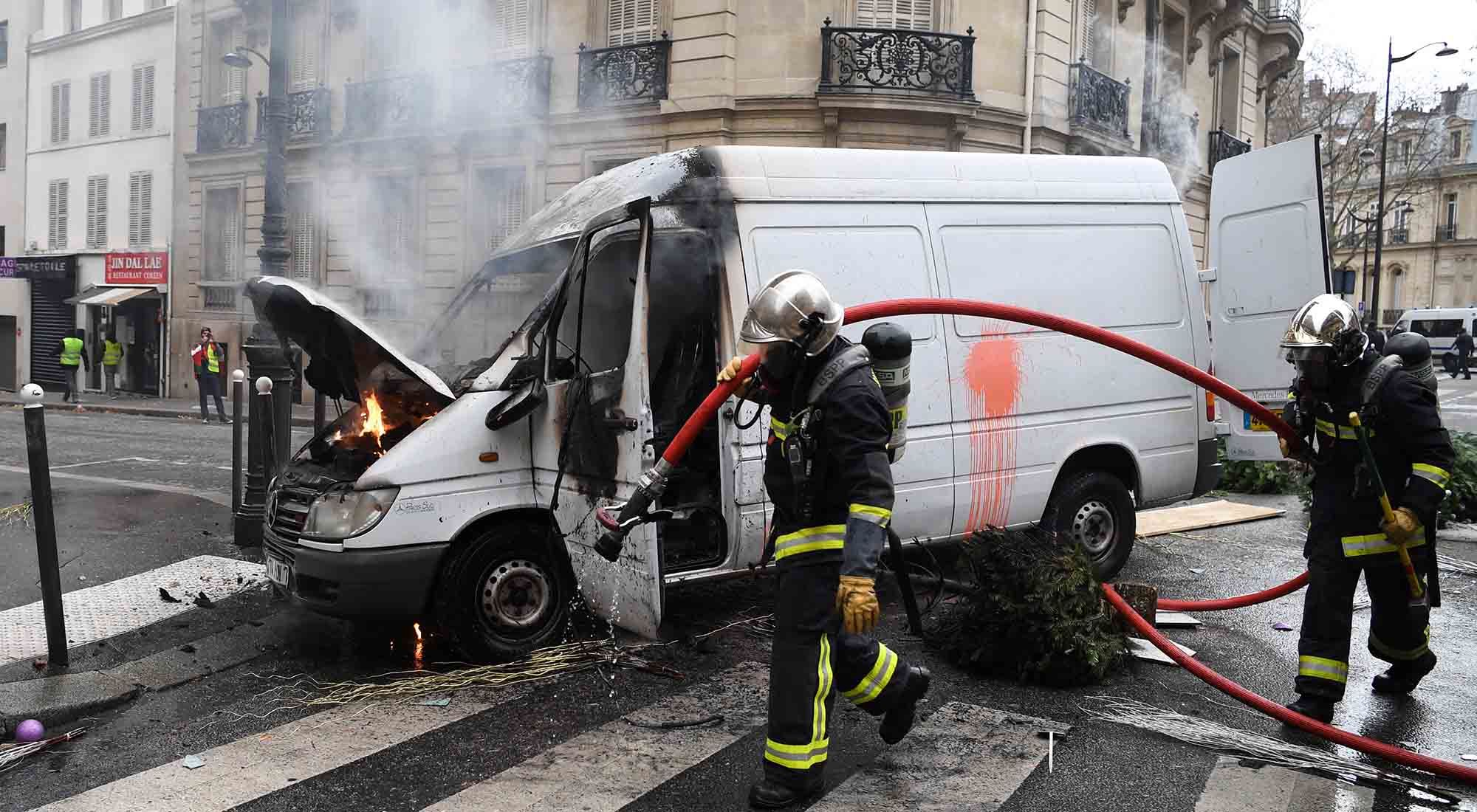 Manifestaciones en Francia