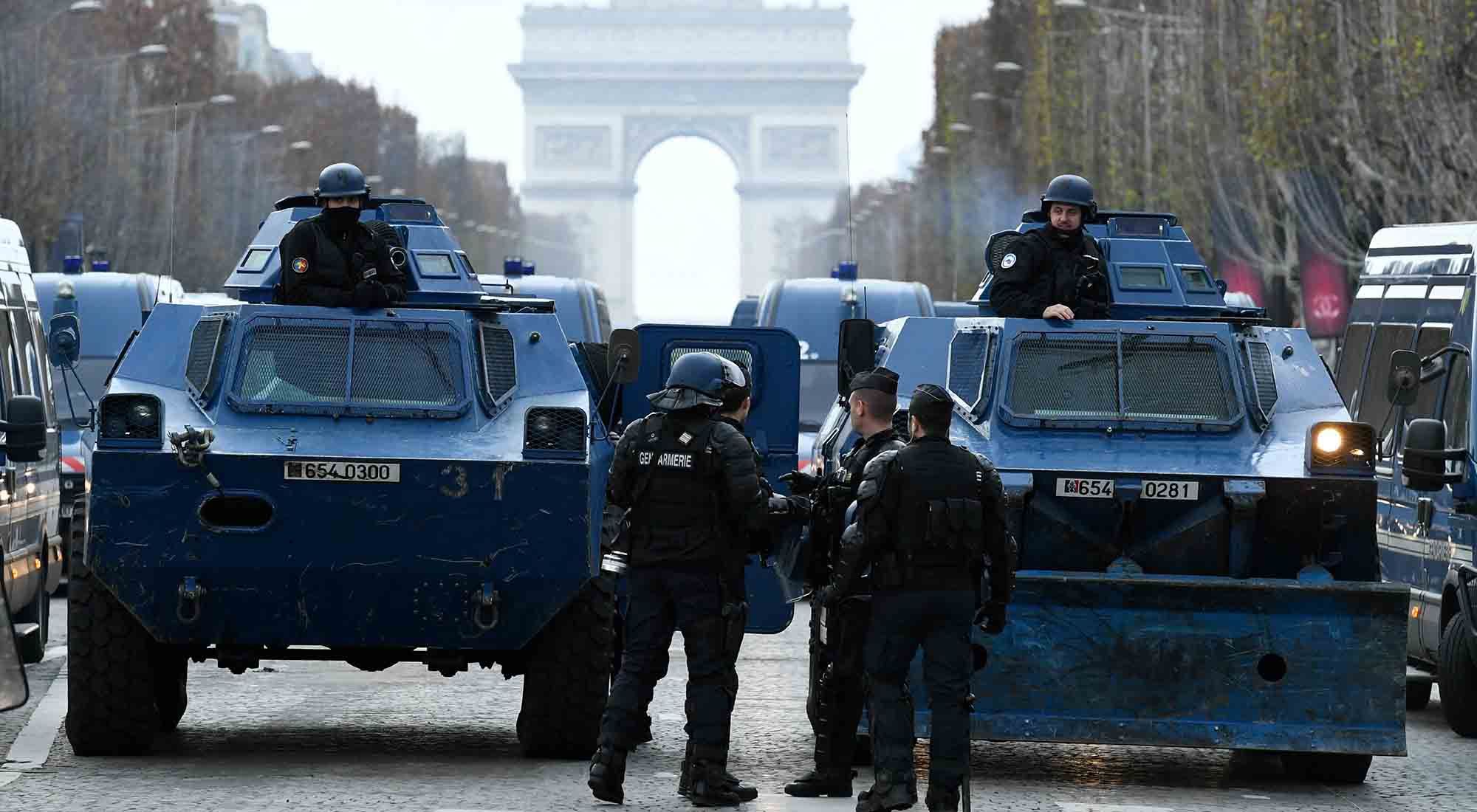 Manifestaciones en Francia