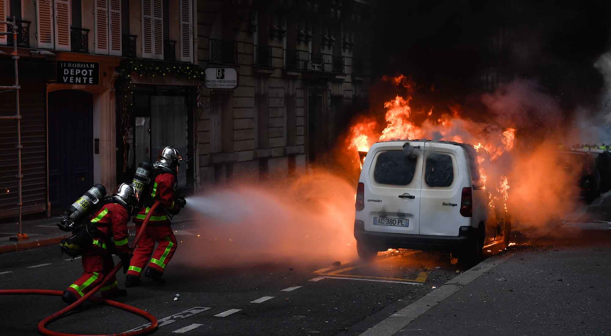 Manifestaciones en Francia