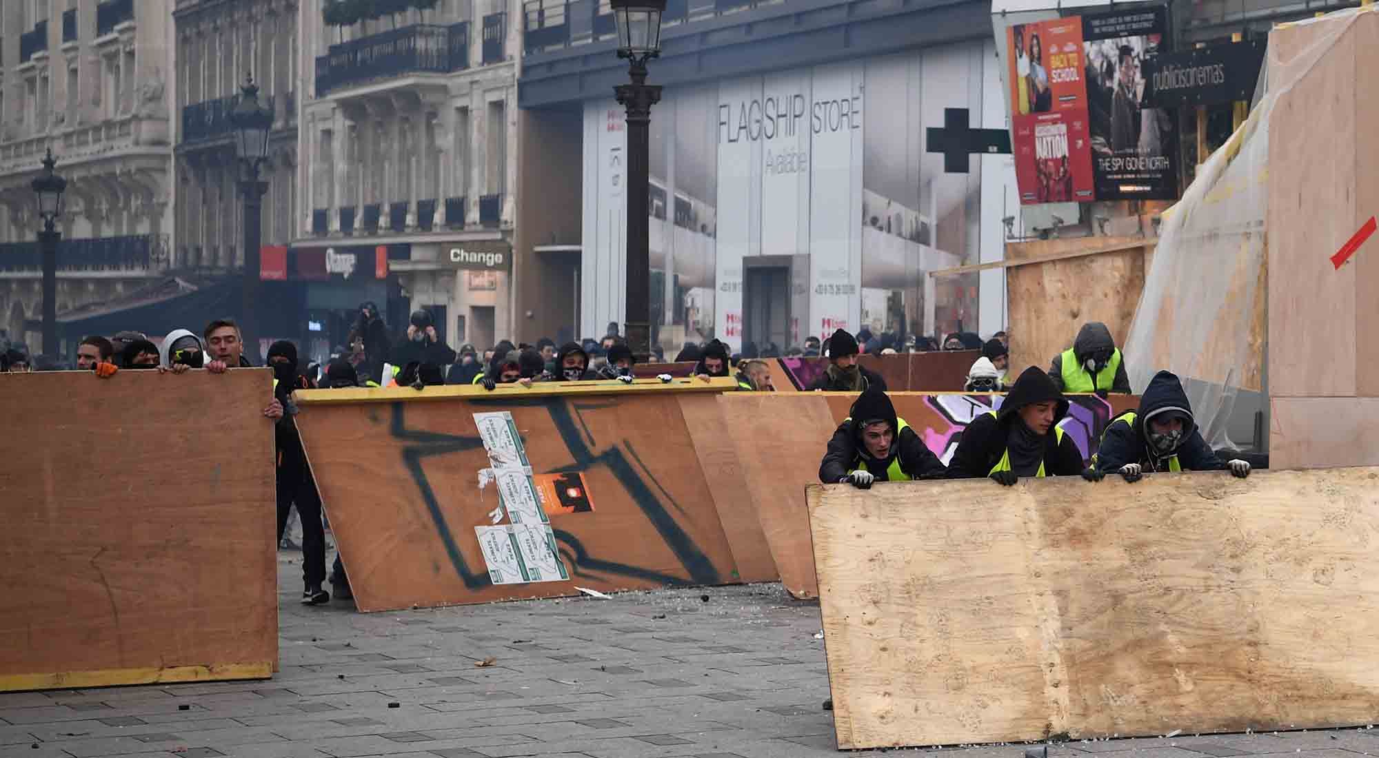 Manifestaciones en Francia