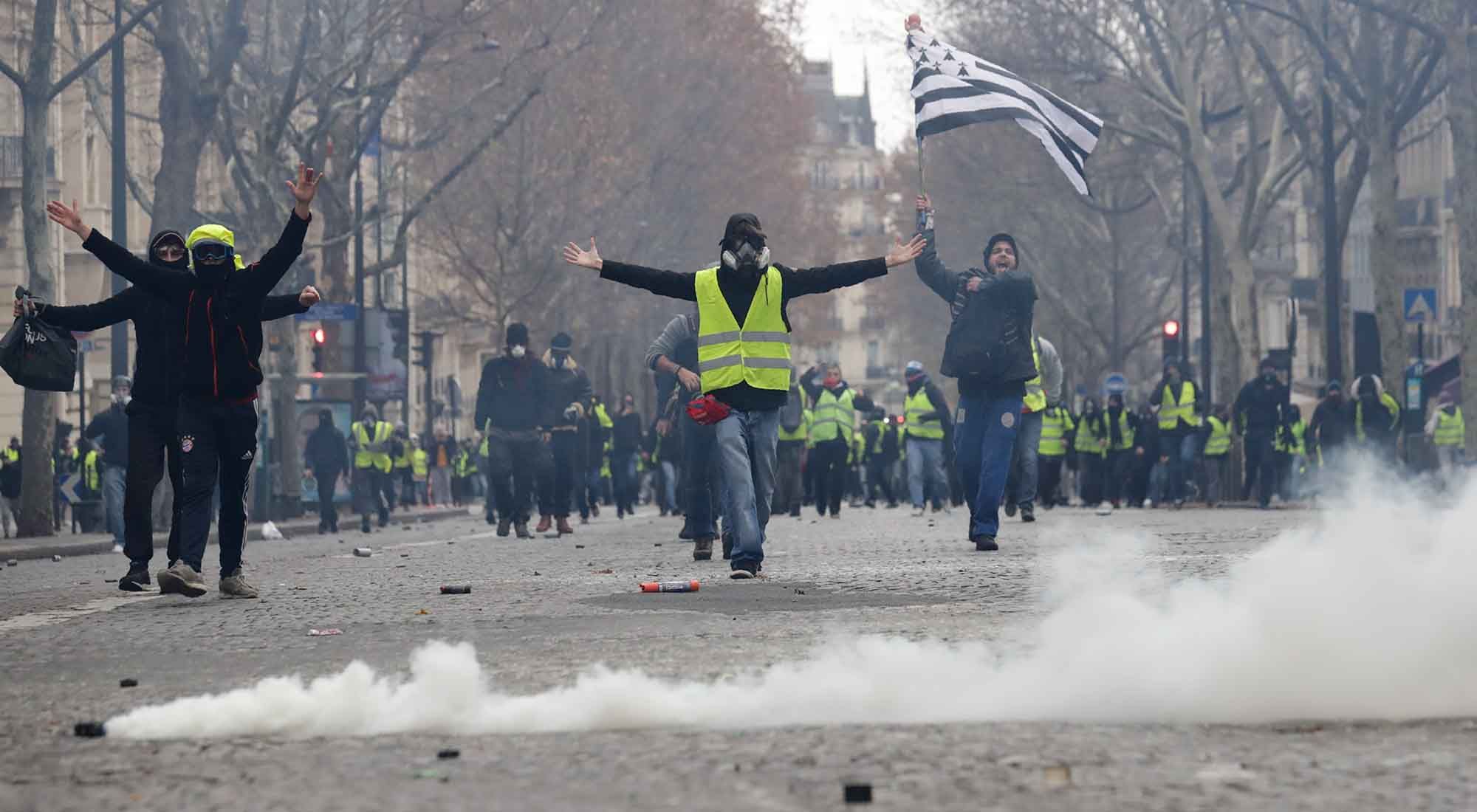 Manifestaciones en Francia