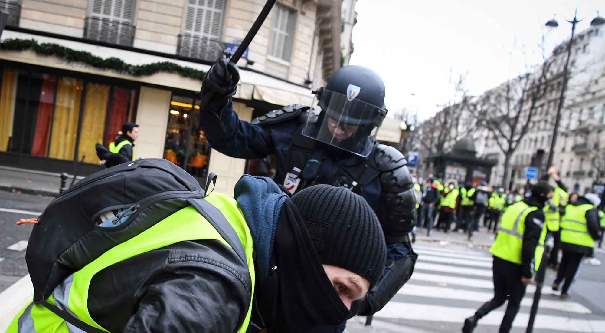 Manifestaciones en Francia