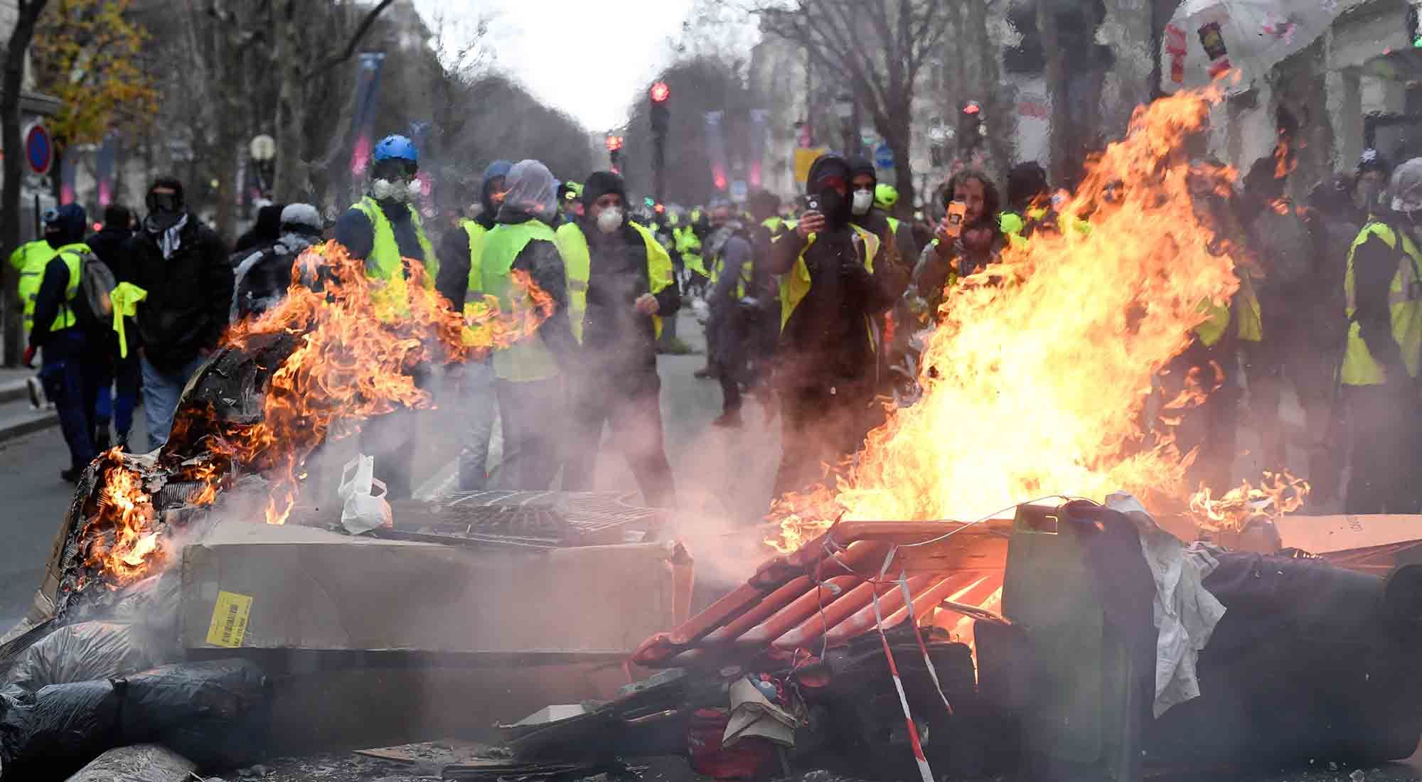 Manifestaciones en Francia