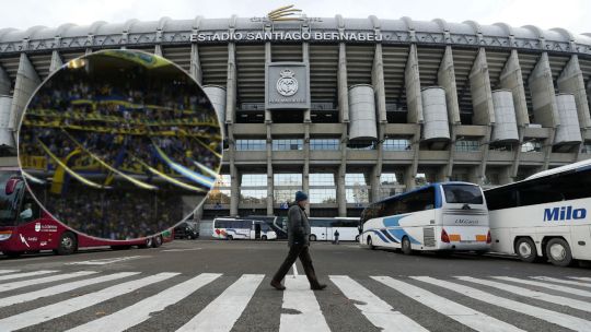 La tercera y cuarta línea de La Doce, la barra oficial de Boca, estará en la final de la Libertadores en el Bernabeu.