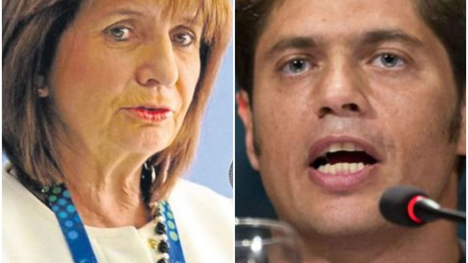 Bullrich y Kicillof.