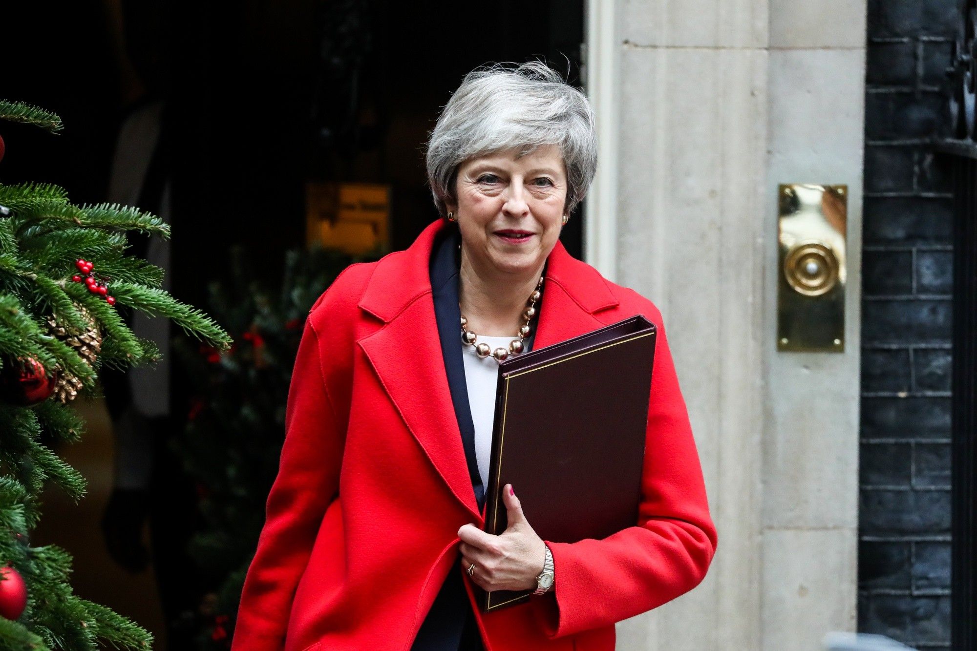 La primera ministra británica, Theresa May.