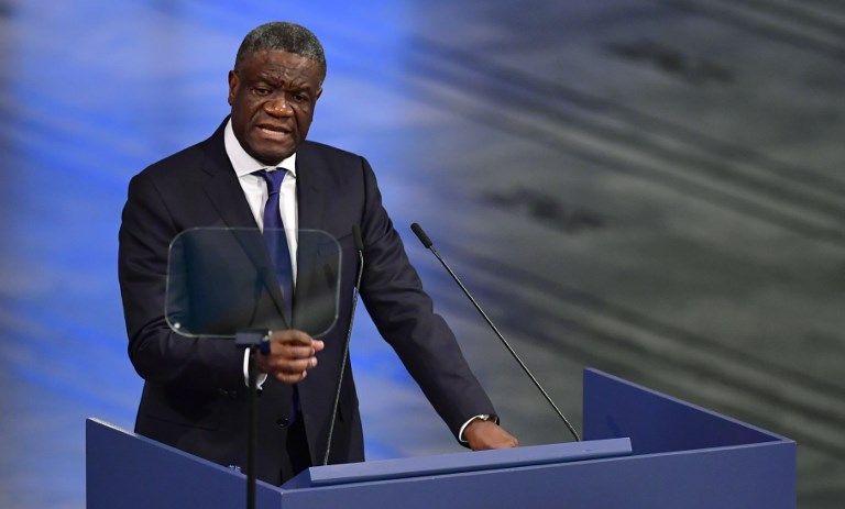 La yazidí Nadia Murad y el médico congoleño Denis Mukwege recibieron hoy el Premio Nobel de la Paz en una emotiva ceremonia en Oslo, donde el presidente del Comité del Nobel noruego, Berit Reiss-Andersen, dijo: "Honramos hoy a dos de las voces más fuertes del mundo". 