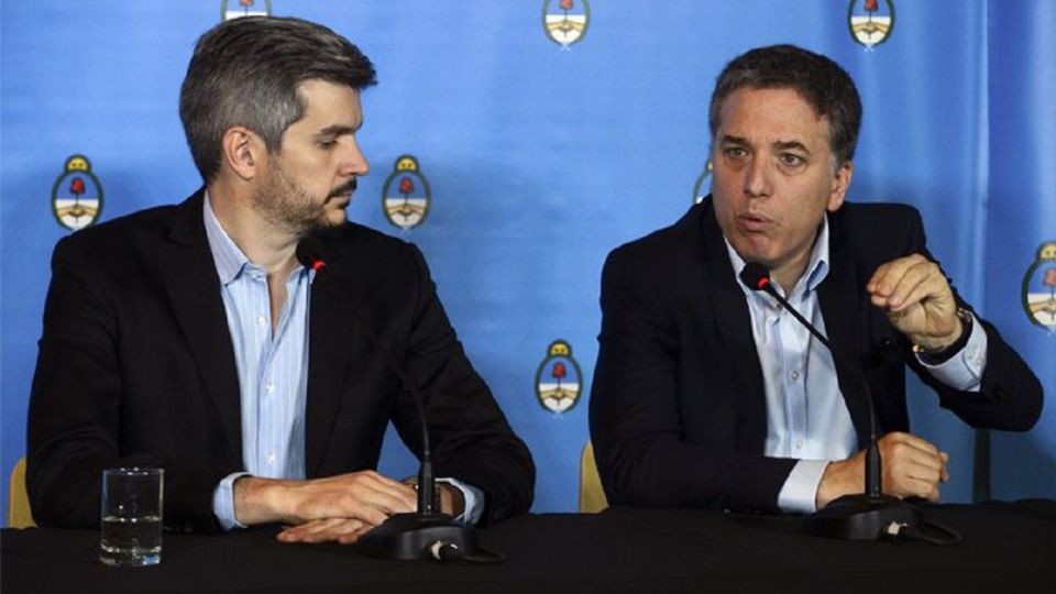 Marcos Peña y Nicolás Dujovne