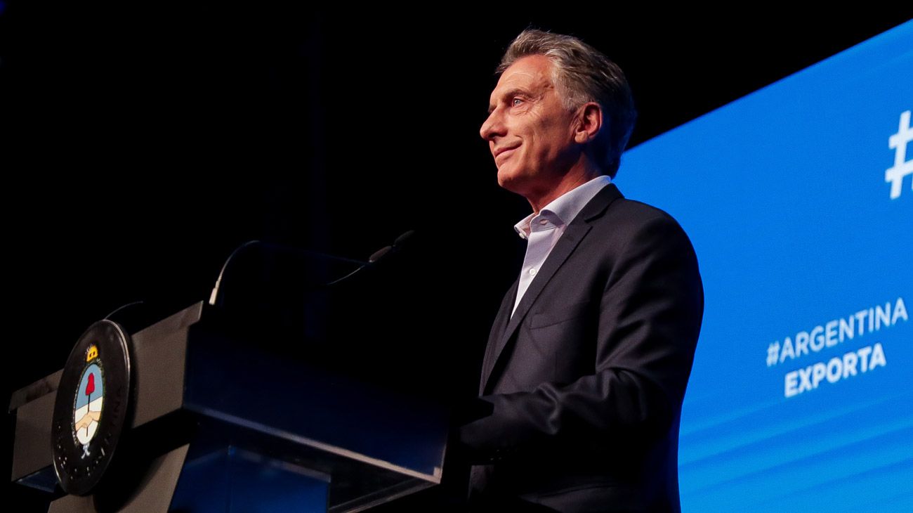 El presidente Mauricio Macri encabezó en Pilar el último encuentro del año del programa Argentina Exporta, donde anunció la puesta en marcha de la Ventanilla Única de Comercio Exterior para impulsar las exportaciones.