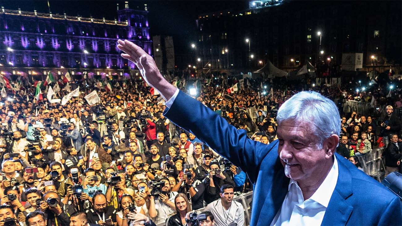 Andrés Manuel López Obrador, presidente de México.