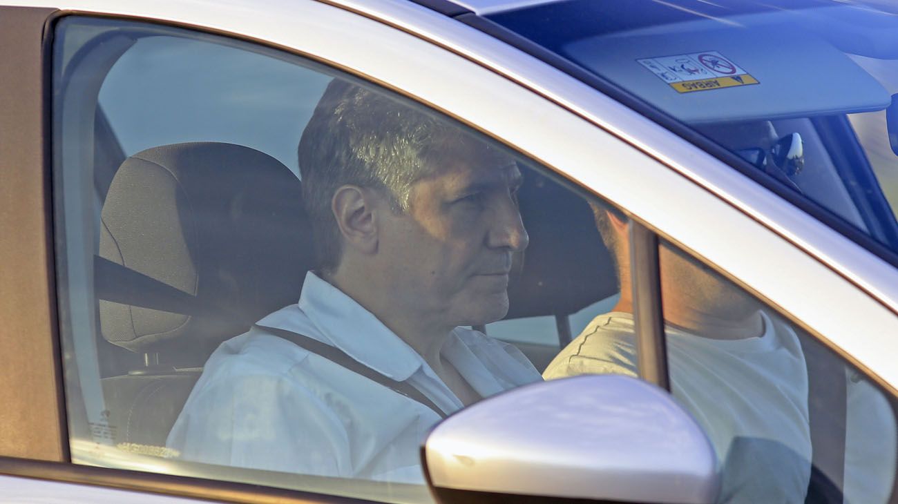 Amado Boudou fue recibido por la prensa, militantes camporistas, su abogada Graciana Peñafort y hasta Aníbal Fernández a la salida del Penal de Ezeiza