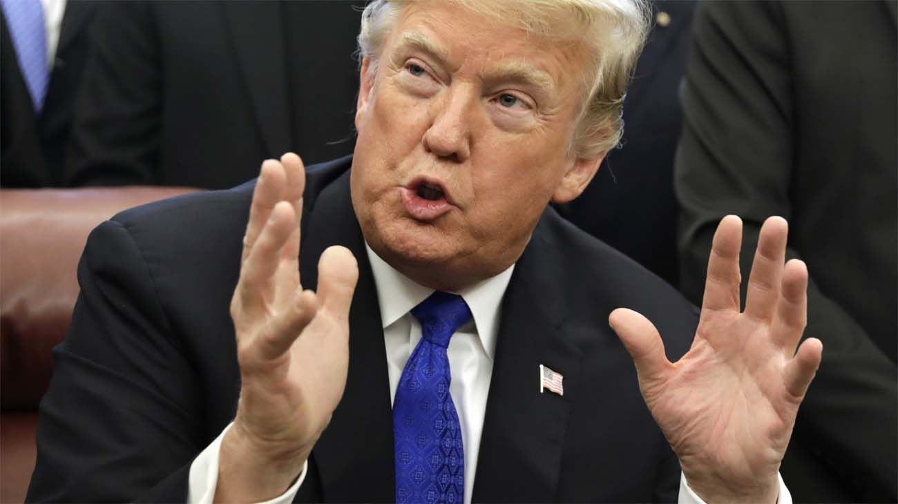 Donald Trump, presidente de Estados Unidos.