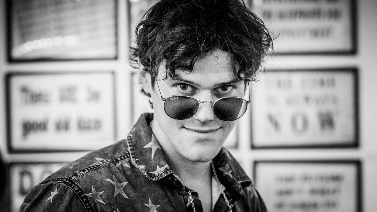 Sebastián Fernández, uno de los fundadores de la banda.
