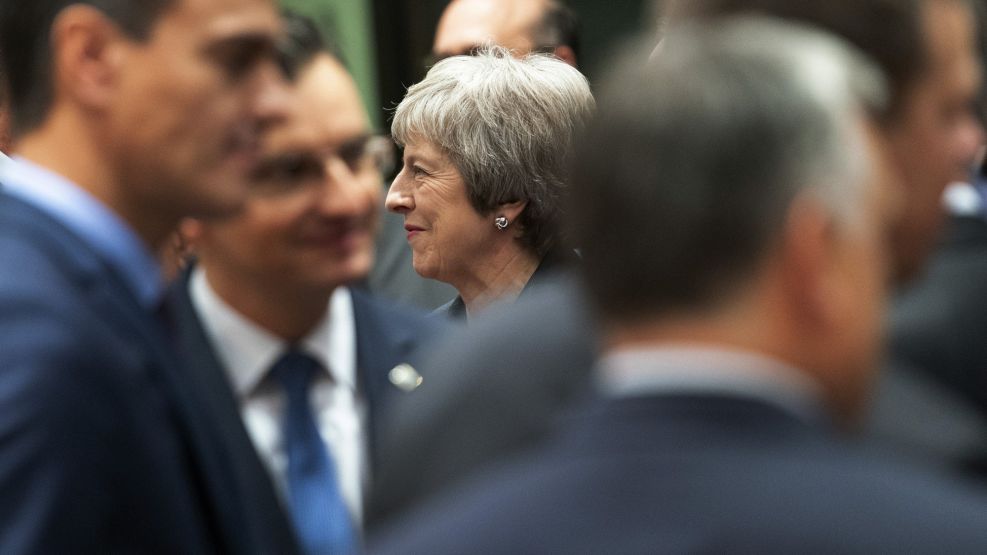 U.K. PM Theresa May At EU Summit After Surviving Confidence Vote 