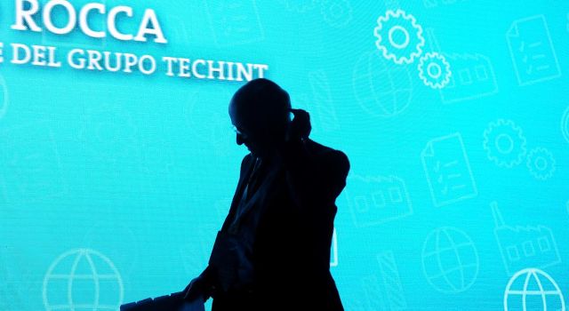 Sombra. Paolo Rocca volvió al país para participar de Propyme. Pidió mantener la devaluación.