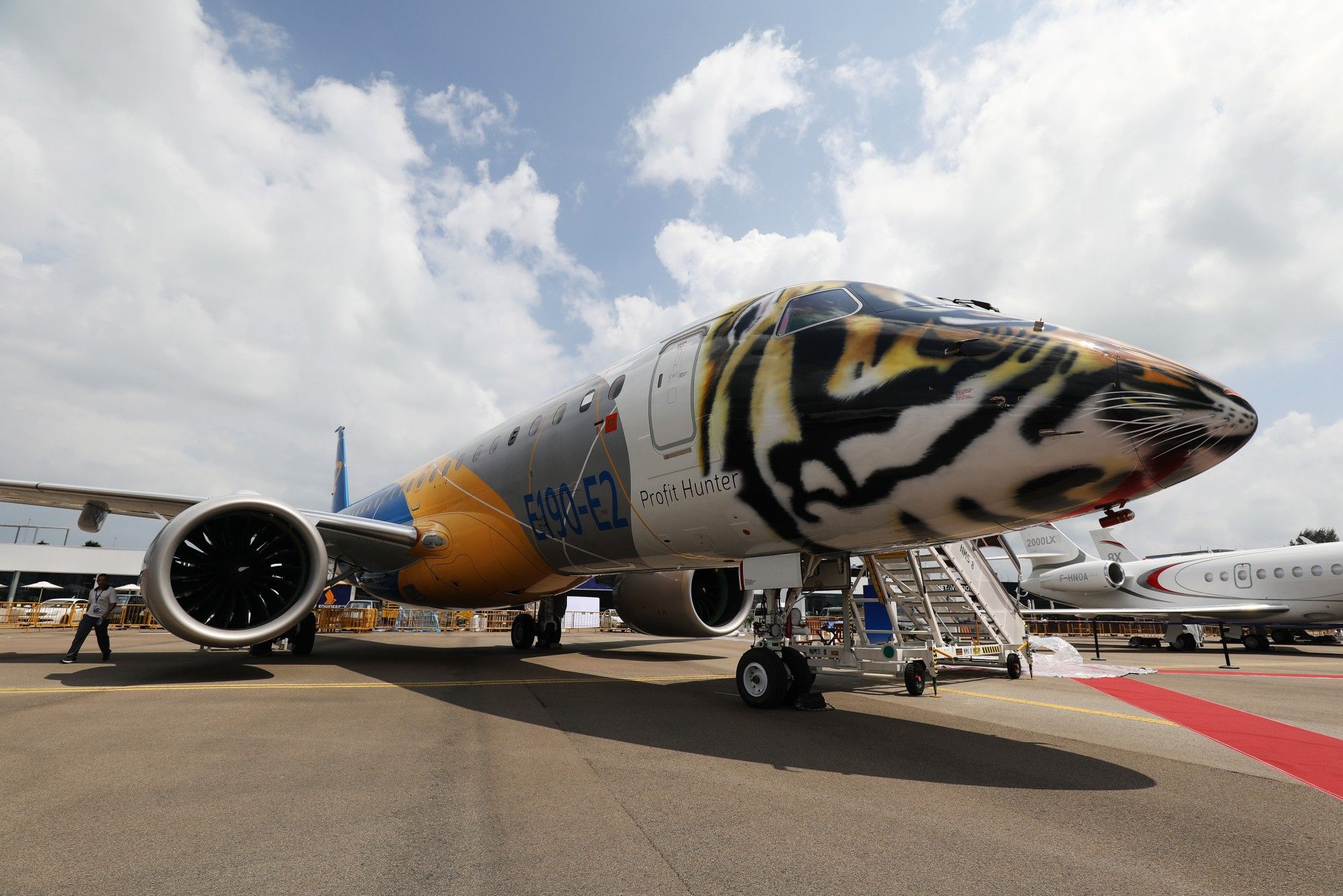 Aircraft Displays And Exhibits at the Singapore Airshow