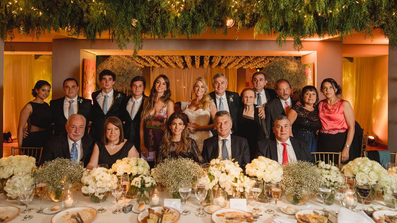 La boda de Gerardo Morales con la Presencia de Macri y Awada