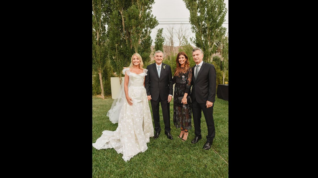 La boda de Gerardo Morales con la Presencia de Macri y Awada