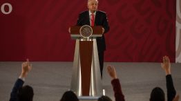 President Lopez Obrador Holds Press Briefing 