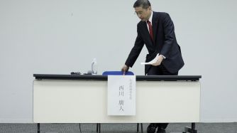 Nissan CEO Hiroto Saikawa News Conference Following Board Meeting
