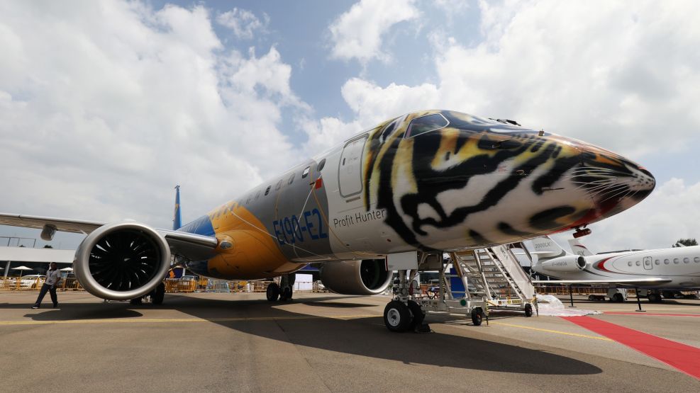 Aircraft Displays And Exhibits at the Singapore Airshow