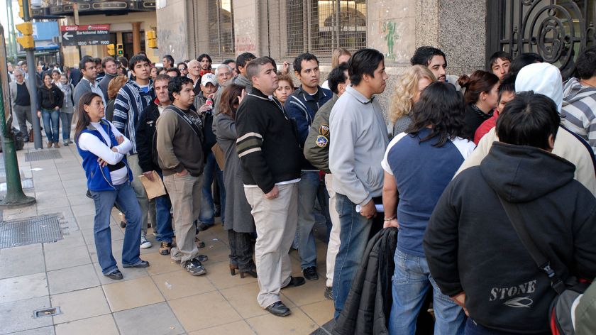 La desocupación subió a 9% en el tercer trimestre del año La desocupación subió a 9% en el tercer trimestre del año