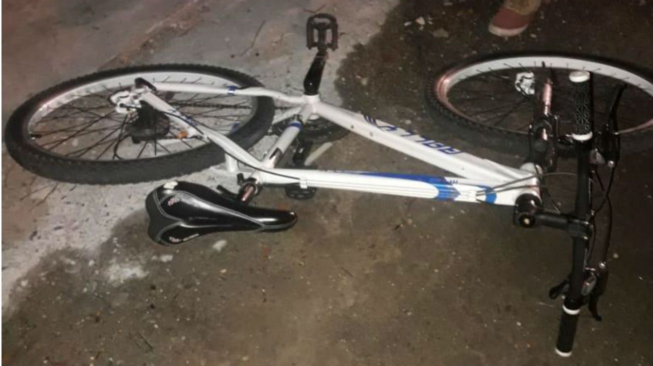 Detuvieron a "el loco de la bicicleta" en Parque Saveedra.