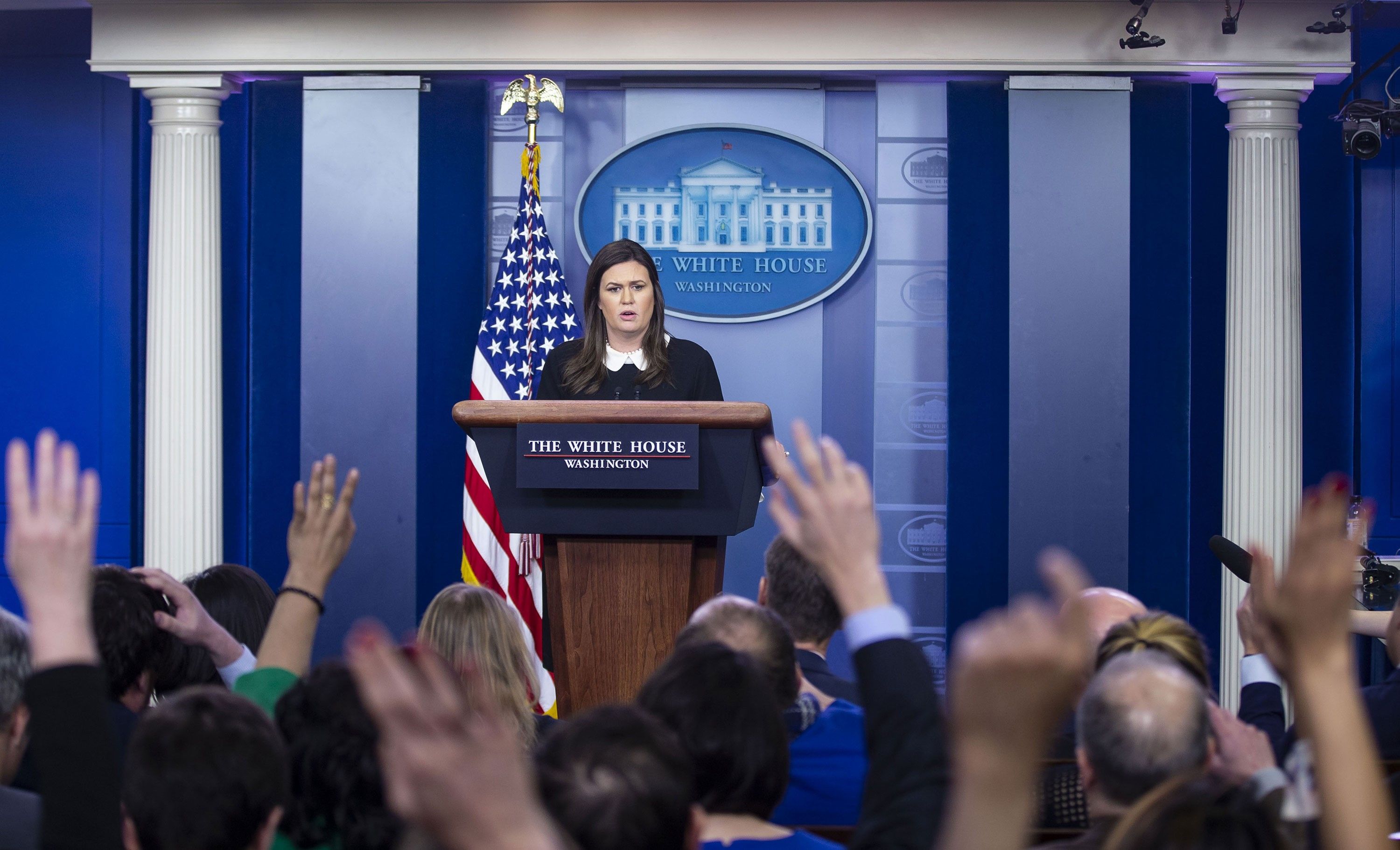 White House Delivers Daily Press Briefing