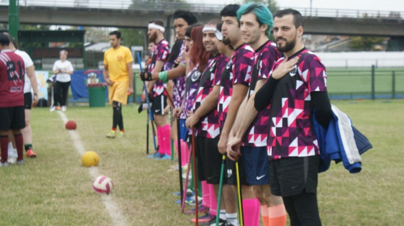 El Quidditch, un deporte que nació de los libros de Harry Potter.