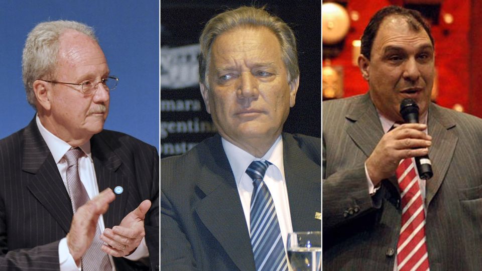Carlos Wagner, Aldo Roggio, y Carlos Ben