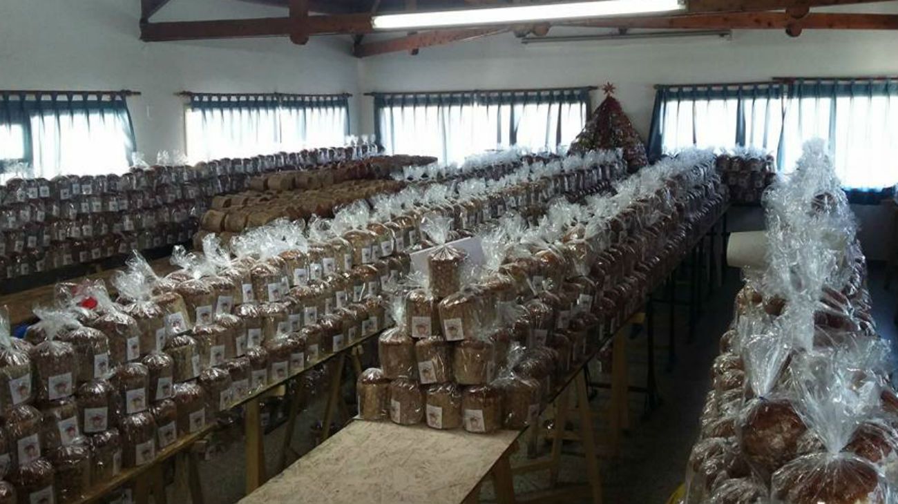 Imagen de archivo. Los panes dulces que Nicolás Martínez preparó en 2016.