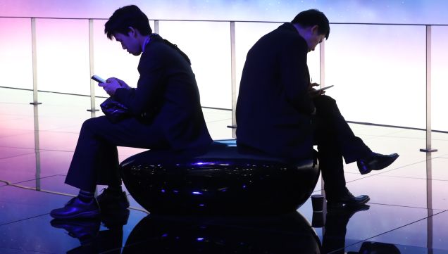 Day Two Of The 2018 Mobile World Congress
