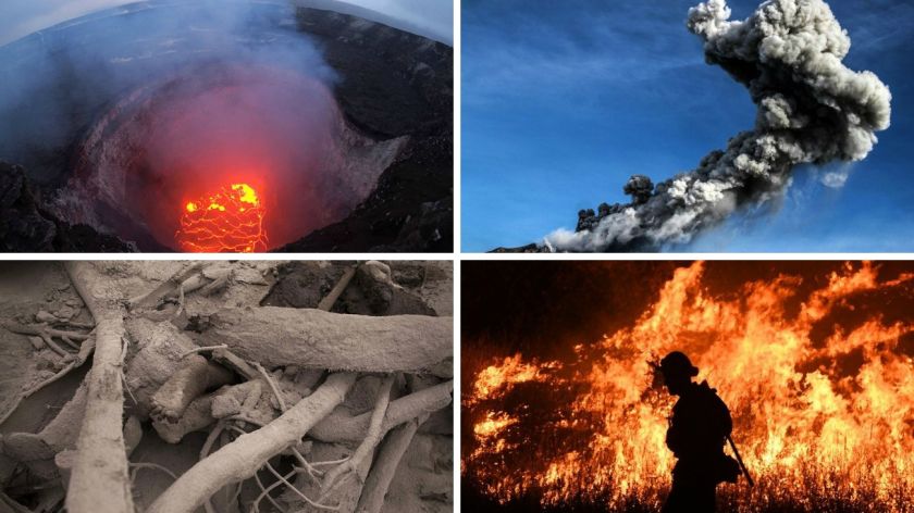 Los mayores desastres naturales de 2018 en 50 fotos