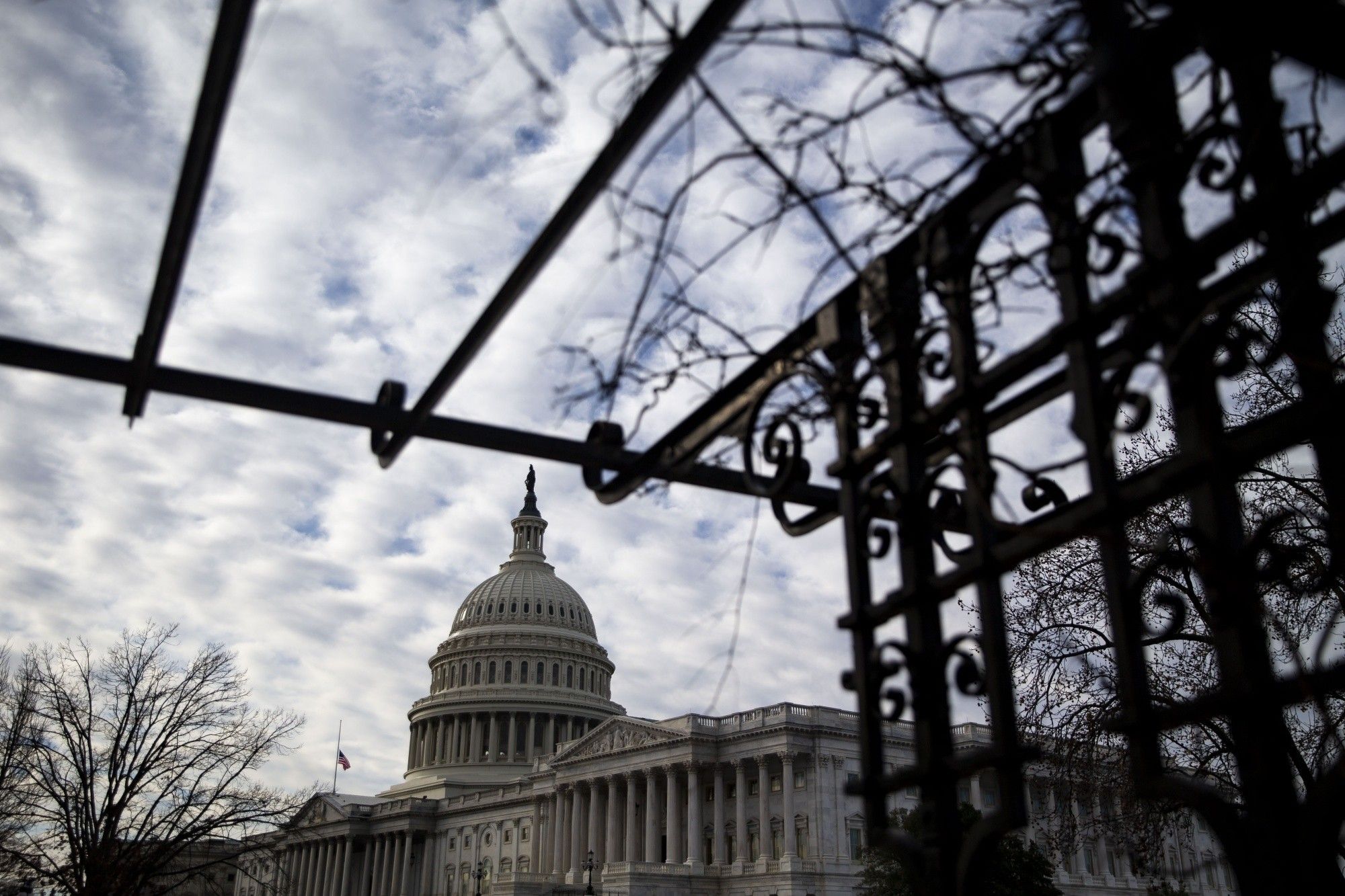 U.S. Capital Building As Government Shutdown Looms