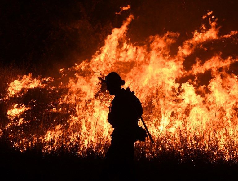  ARDIÓ CALIFORNIA. Durante el 2018 en California se declararon más de 7 mil quinientos incendios que arrasaron un área de 6,749.57 km². Fue en noviembre cuando se produjo una oleada de incendios en el estado de California, incluido el Camp Fire, que ha sido considerado el más destructivo de la historia del estado. El voraz incendio arrasó más de 12.000 edificios, en su mayoría en la población de Paradise, que quedó completamente destruida por las llamas.