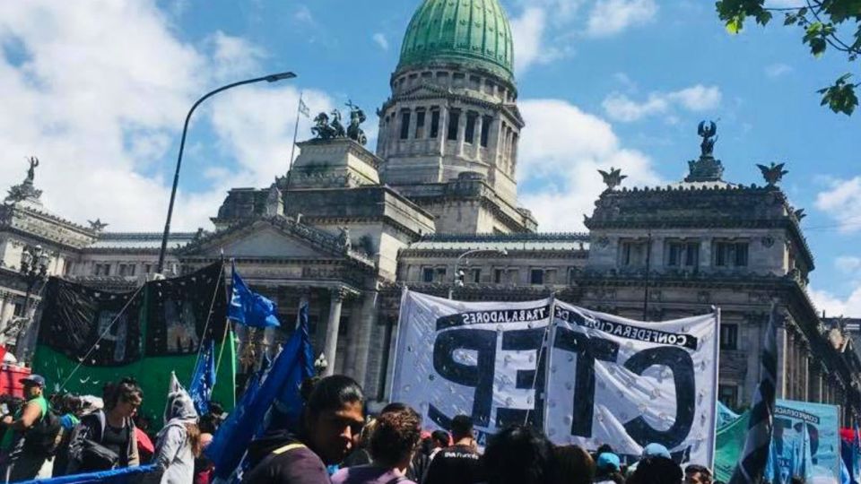 Imagen de archivo | La Confederación de Trabajadores de la Economía Popular (CTEP).