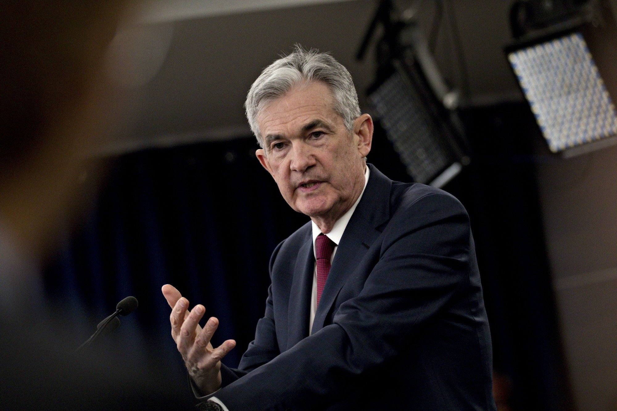 Federal Reserve Chairman Jerome Powell Holds News Conference Following FOMC Rate Decision 