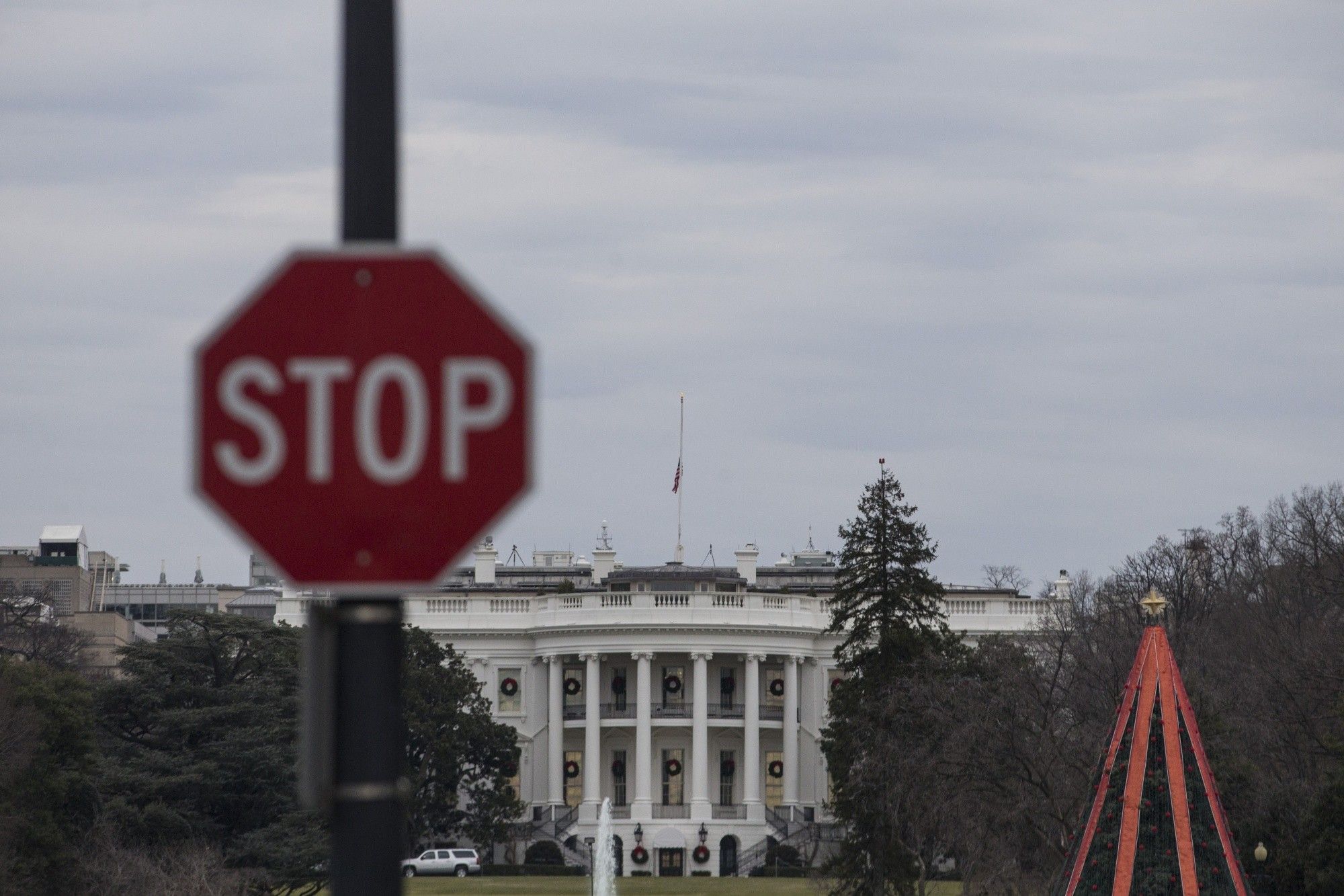 Government Shutdown Continues As Leaders Leave Washington