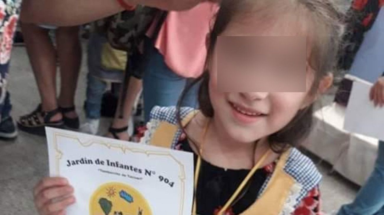 Falleció Maite Ailén Almirón la nena de 5 años baleada durante los festejos navideños.